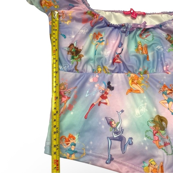 DK Winx Club Mesh Crop Top - Picture 5 of 7